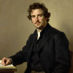 herry cavill, attractive male, painting by j. c. leyendecker