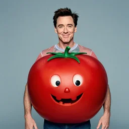 jim carrey in a tomato costume