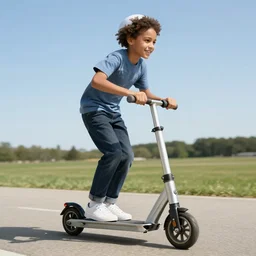 oliver tree riding a scooter