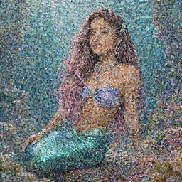 ariana grande as a charming mermaid work safe dreamlike with jewelry, character art, hyperdetailed, 8 k realistic, frostbite 3 engine, cryengine, dof, trending on artstation, digital art