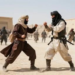 cosplayers fighting the taliban in syria