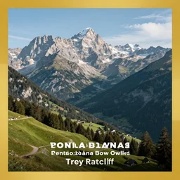 Austria mountain landscape photograph, award winning photo in the style of Trey Ratcliff