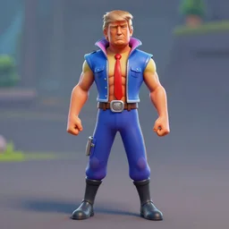 donald trump model in fortnite