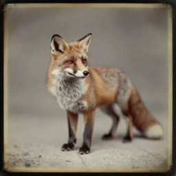 A daguerreotype photograph of Reynard the Fox.