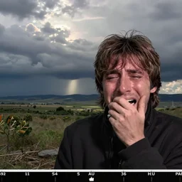 trailcam footage of young Paul McCartney crying