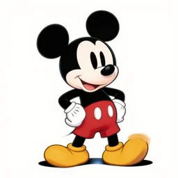 mickey mouse kill la kill style