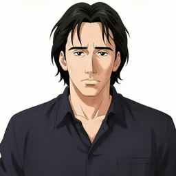 Nicolas Cage in a shojo manga by CLAMP