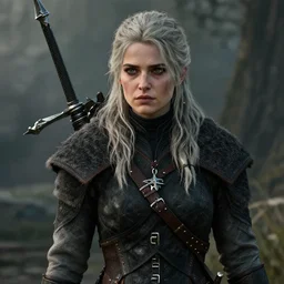 Film still of Eva Green, from The Witcher 3: Wild Hunt (2015 video game)