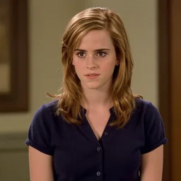 a film still of emma watson in howard the duck
