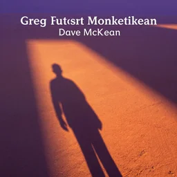 Joe Biden casts a long shadow, by Greg Rutkowski and Dave McKean orange and purple color palette