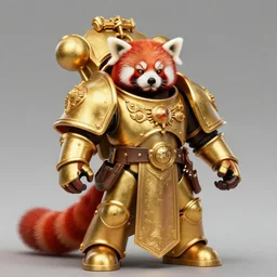 red panda as warhammer 4 0 k emperor, gold, portrait, intricate, elegant, highly detailed, digital painting, artstation, concept art, wallpaper, smooth, sharp focus, illustration, art by artgerm and greg rutkowski and alphonse mucha