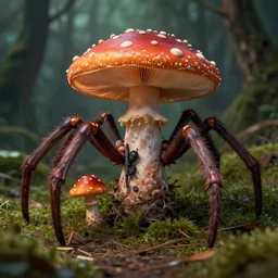 spider mushroom monster dnd rpg