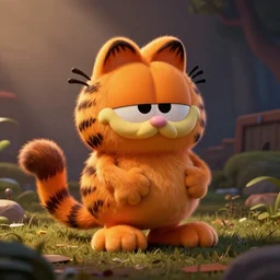 a feber dream about garfield