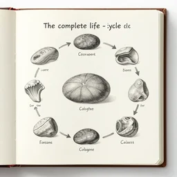 the complete life - cycle of a collarstone, found written by a very intelligent man in a commonplace book