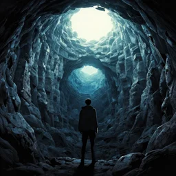 deep abyss, Trending on Artstation, Hiroaki Tsutsumi style