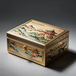 ornate japanse box design