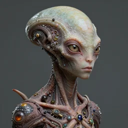 portrait of a teenage alien creature, ultra realistic, intricate details, the fifth element artifacts, highly detailed by peter mohrbacher, allen williams, boris vallejo, aaron horkey, gaston bussiere, craig mullins