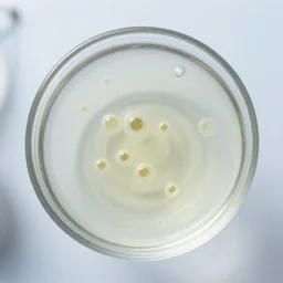 organic bio, liquid, transparent cell