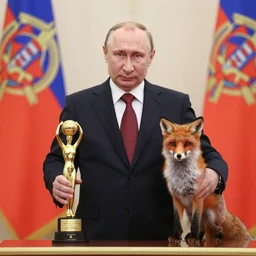 vladimir putin the fox award winning photograph