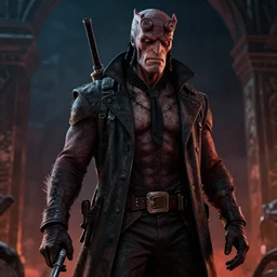 Hellboy in The Walking Dead 4K quality