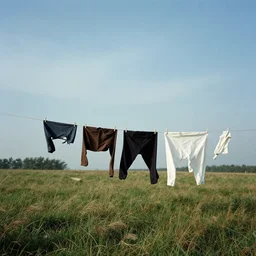 photo by ansel adams laundry hanging in the wind