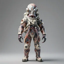 hyperrealistic portrait of a squid monster astronaut, full body portrait, well lit,  intricate abstract. cyberpunk,  intricate artwork, by Tooth Wu, wlop, beeple. octane render, in the style of Jin Kagetsu, James Jean and wlop, highly detailed, sharp focus, intricate concept art, digital painting, ambient lighting, 4k, artstation