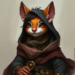 cute little anthropomorphic michael greger, cute and adorable, pretty, beautiful, dnd character art portrait, matte fantasy painting, deviantart artstation, by jason felix by steve argyle by tyler jacobson by peter mohrbacher