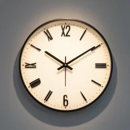 a wall clock designed by Ron arad