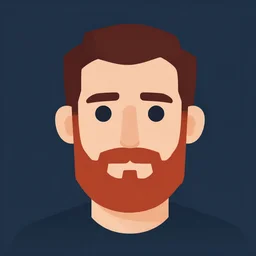 face icon stylized minimalist portrait of a respectable dignified 3 0 ish pentecostal preacher with kind eyes and red beard and hair, loftis, cory behance hd by jesper ejsing, by rhads, makoto shinkai and lois van baarle, ilya kuvshinov, rossdraws global illumination