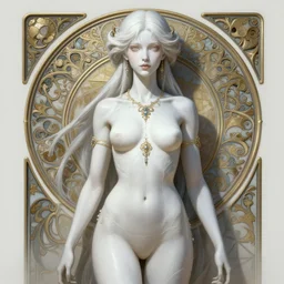 beautiful gynoid, pale white skin, d & d, fantasy, intricate, elegant, highly detailed, digital painting, artstation, concept art, matte, sharp focus, illustration, hearthstone, art by artgerm and greg rutkowski and alphonse mucha