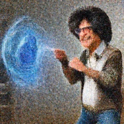 Bob Ross ready to fight against the Artificial Intelligence