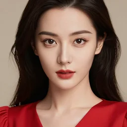 a gorgeous female photo, wearing red dresss. professionally retouched, soft lighting, realistic, smooth face, perfect eyes, wide angle, sharp focus on eyes, 8 k high definition, insanely detailed, intricate, elegant, art by artgerm and wlop