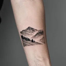 cool minimal tattoo