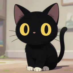 dom64 black cat anime