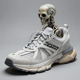 balenciaga track by hr giger, biomechanical, 4 k, hyper detailed