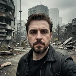 metro 2 0 3 3 style, selfie, postapocalytpic