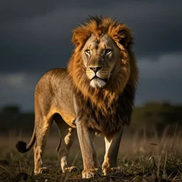 lion by elisa bogne