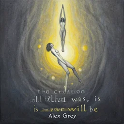 the creation of all that was, is and ever will be, by alex grey