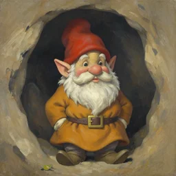 cave gnome by john kenn mortensen, style of takato yamamoto vania zouravliov