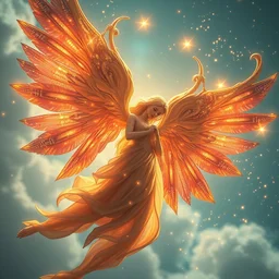 one beautiful celestial fairy angel, by rhads and paul lehr, xf iq 4, f / 1. 4, iso 2 0 0, 1 / 1 6 0 s, 8 k, raw, featured in artstation, octane render, cinematic, elegant, intricate, 8 k