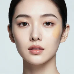 woman face beautiful abstract by cheng, hsiao, high resolution, 4 k