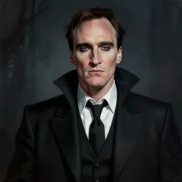 the american gothic painting, highly detailed, digital painting, artstation, concept art, smooth, sharp focus, by quentin tarantino