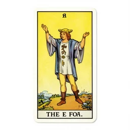 tarot card the fool