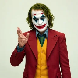 kenneth copeland cosplaying dressed as the joker