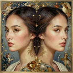 asian natalie portman symmetrical portrait, d & d, fantasy, intricate, elegant, highly detailed, digital painting, artstation, concept art, smooth, sharp focus, illustration, art by artgerm and greg rutkowski and alphonse mucha
