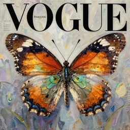 butterfly wings butterfly wings butterfly wings, vogue women's fashion beauty celebrity magazine, ilya kuvshinov, john singer sargent, digital art illustration, impressionist oil painting, trending on artstation, intricate