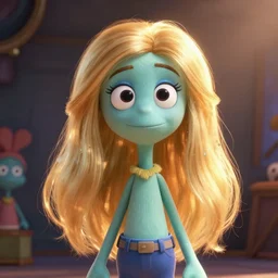 squidward recreated as Pixar Character