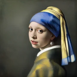 portrait of lauren tsai, oil painting byjohannes vermeer, 1 7 th century, art, oil on canvas, wet - on - wet technique, realistic, expressive emotions, intricate textures, illusionistic detail