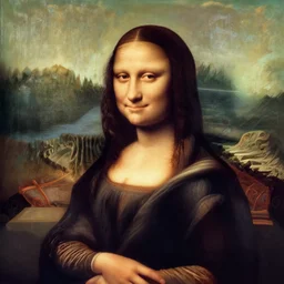 mona lisa as a man
