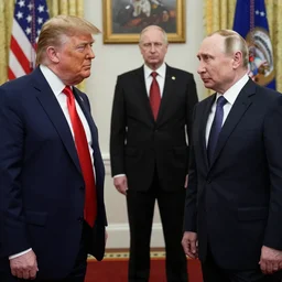 donald trump getting searched by putin, nuclear codes, florida man
